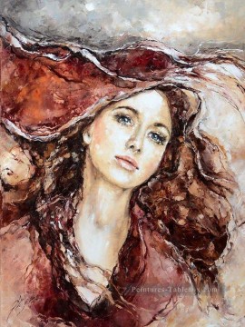 Une jolie femme 24 Impressionist Peinture à l'huile